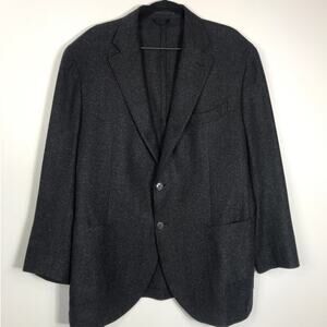 L.B.M. 1911 Tailored Wool Silk Jacket Sport Coat Blazer Unlined Single Breasted